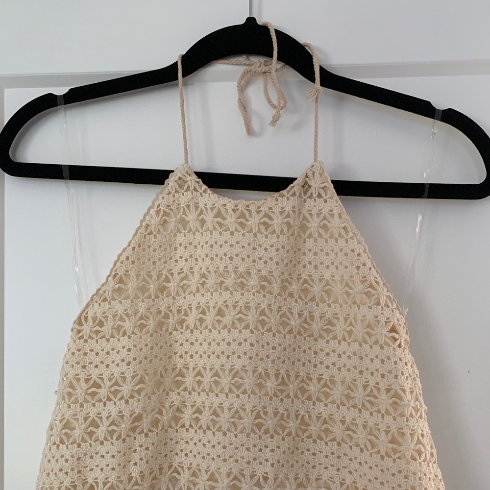 Lace Halter Top